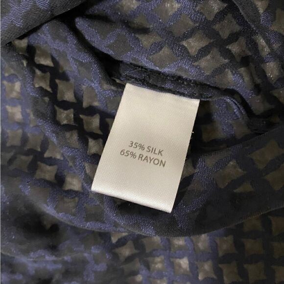 Saloni Sheer Emilie Black Polka Dot Blouse - Picture 5 of 6